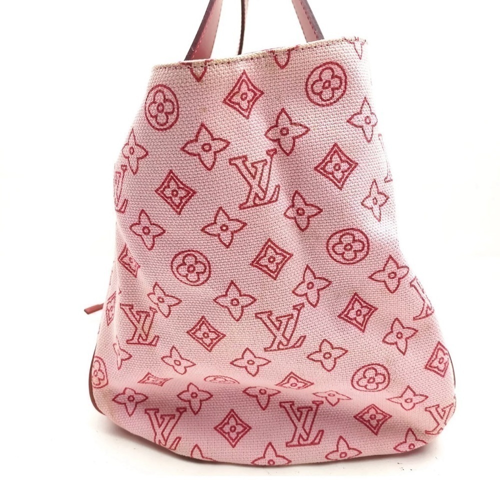 Louis Vuitton Cabas Ipanema GM Pink Beach Line tote, super cute! - Picture 3 of 9